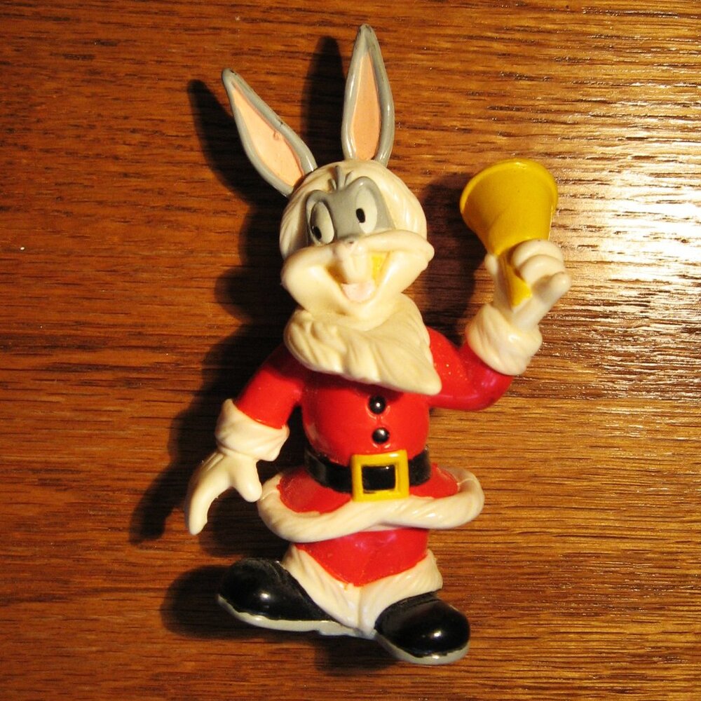 Looney Tunes Bugs Bunny dressed as Santa Christmas Ornament